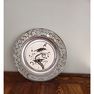 Vtg Wilton John James Audubon Birds of America  Collectors Plate
11x11